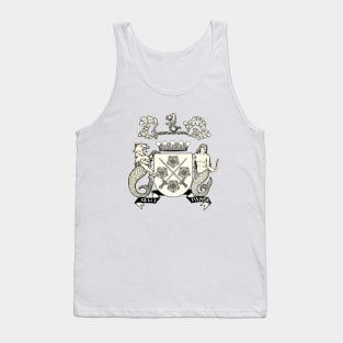 Mermaid coat of arms Tank Top